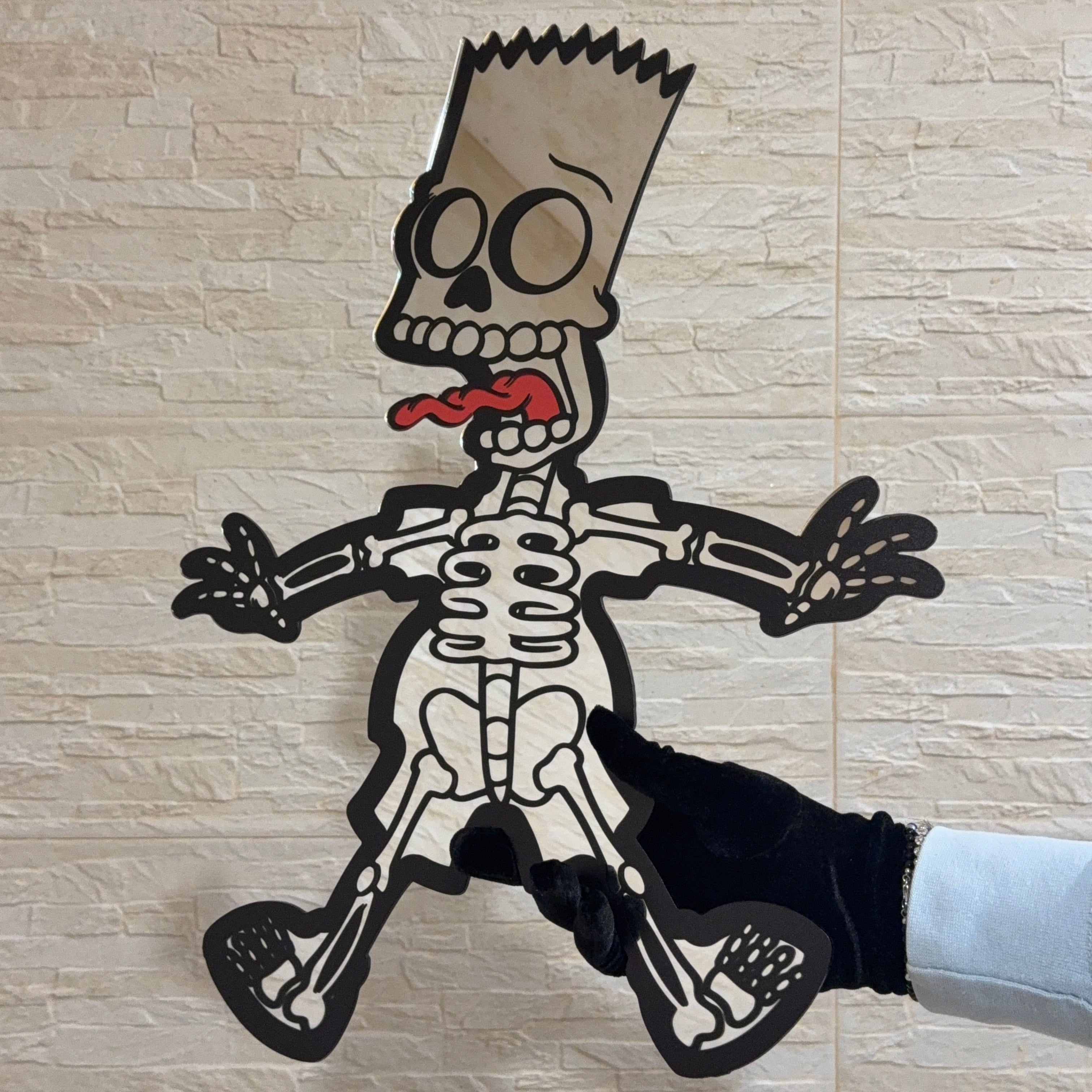 SPECCHIO BART SIMPSON ELETTRO SCHOCK