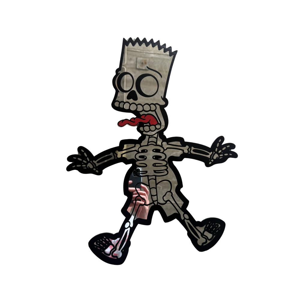 SPECCHIO BART SIMPSON ELETTRO SCHOCK