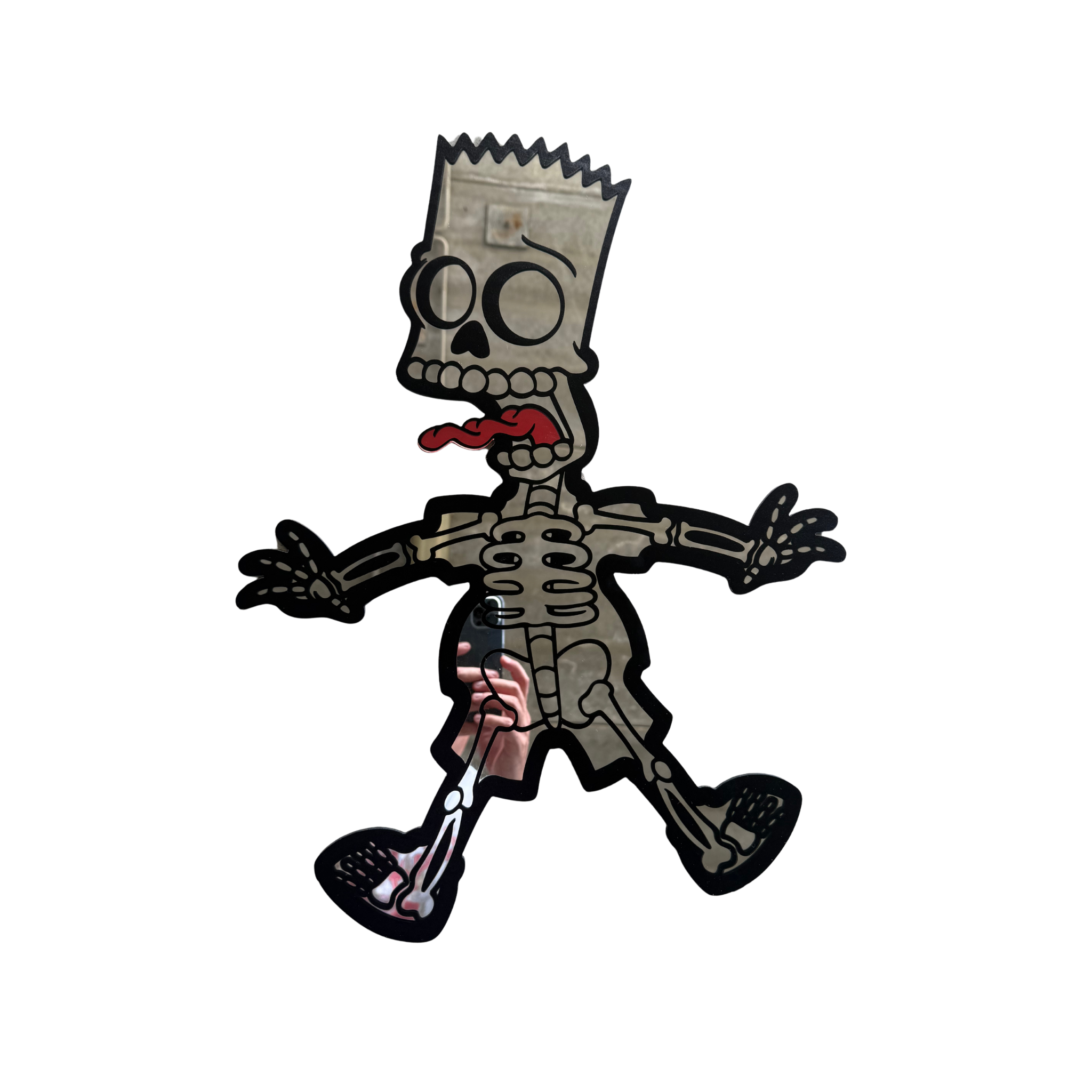 SPECCHIO BART SIMPSON ELETTRO SCHOCK